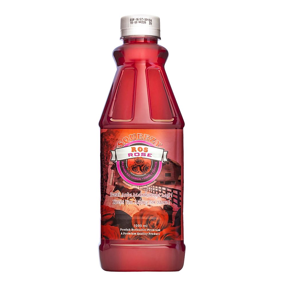 SQUEEZY Rose Cordial  with juice concentrate