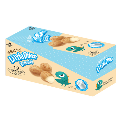 Little Dino Biscuits (Box) - Milk