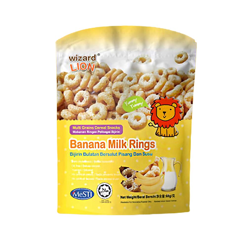 Banana Milk Rings | Halal Frutty Crunchy Supplier Malaysia