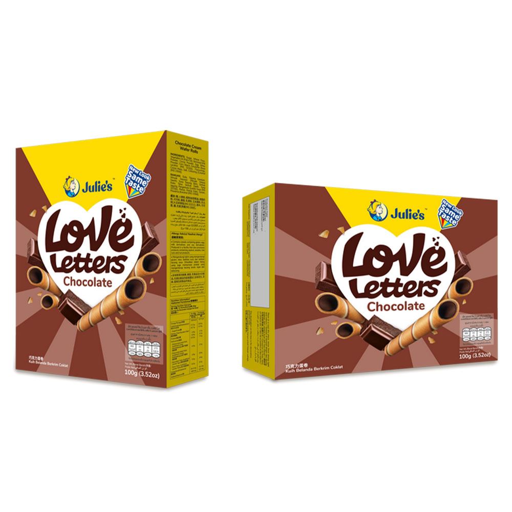 Love Letters Chocolate Cream Filling 100g