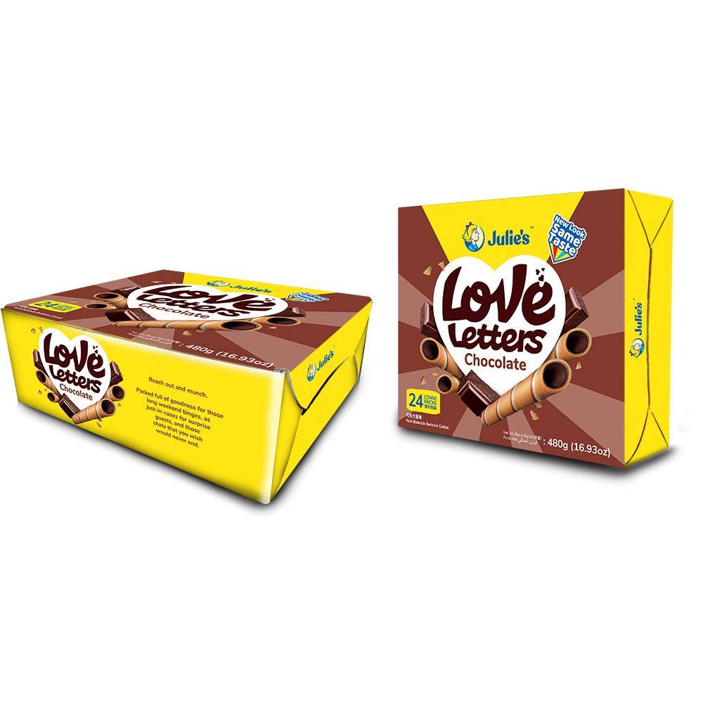 Love Letters Chocolate Cream Filling 480g