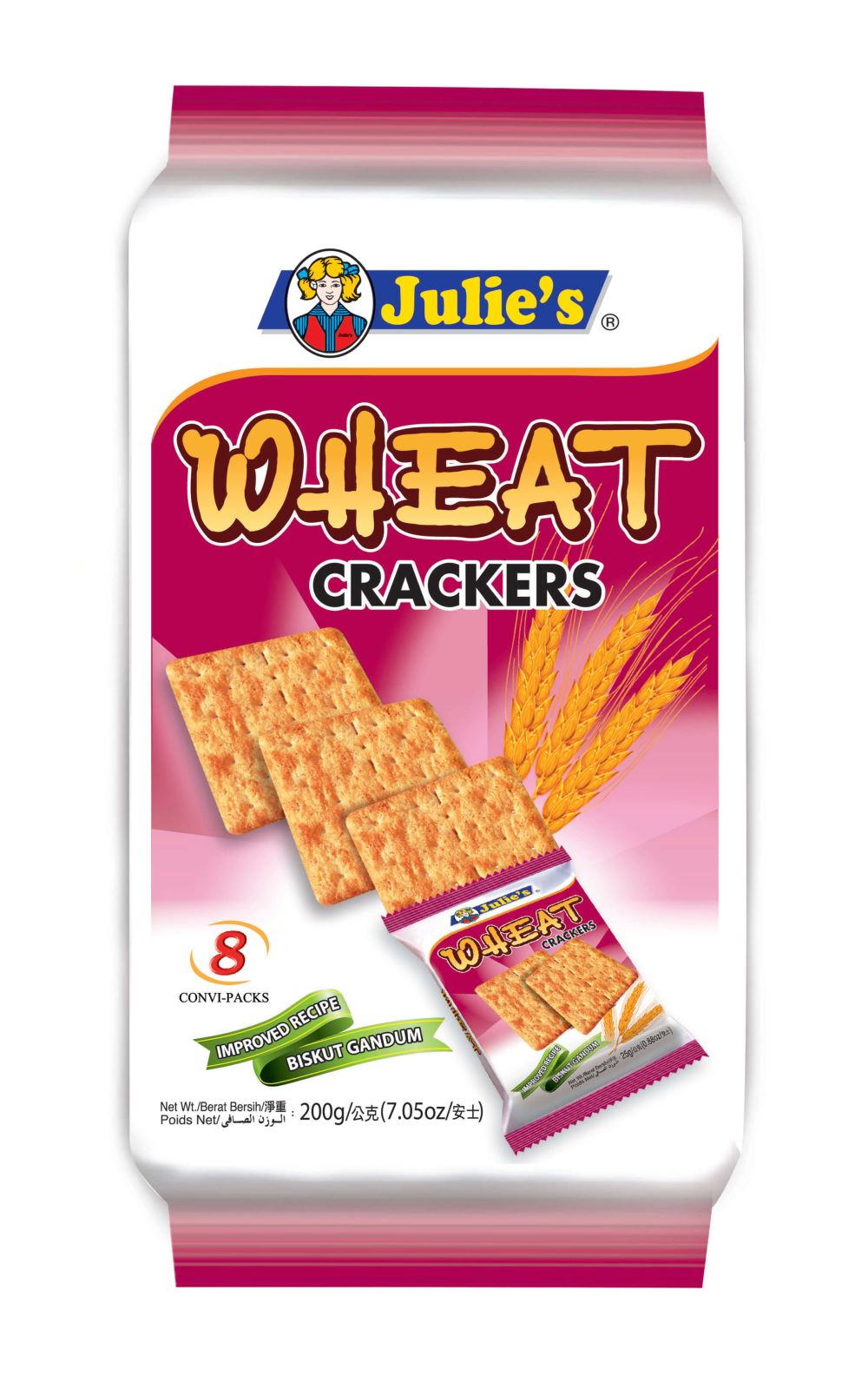 Wheat Crackers (8's) 200g