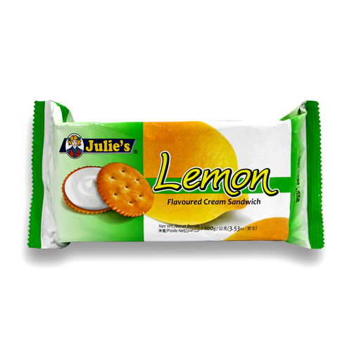 Lemon Flv. Cream Sandwich 100g