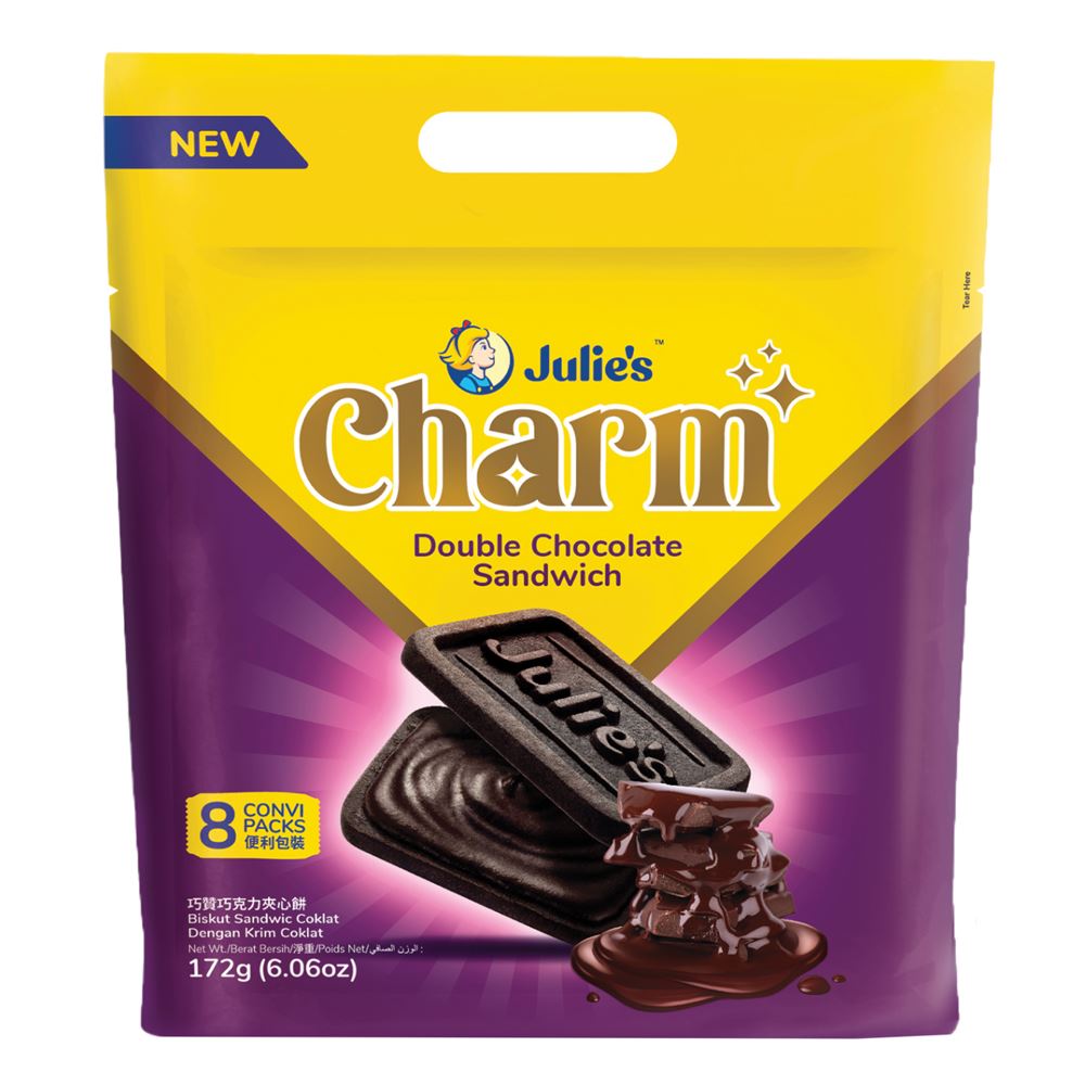 Julie's Charm Double Chocolate Sandwich 