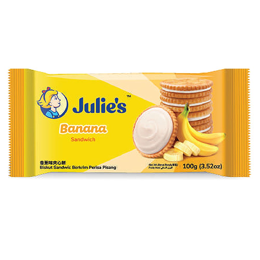 Julie's Banana Sandwich 100g