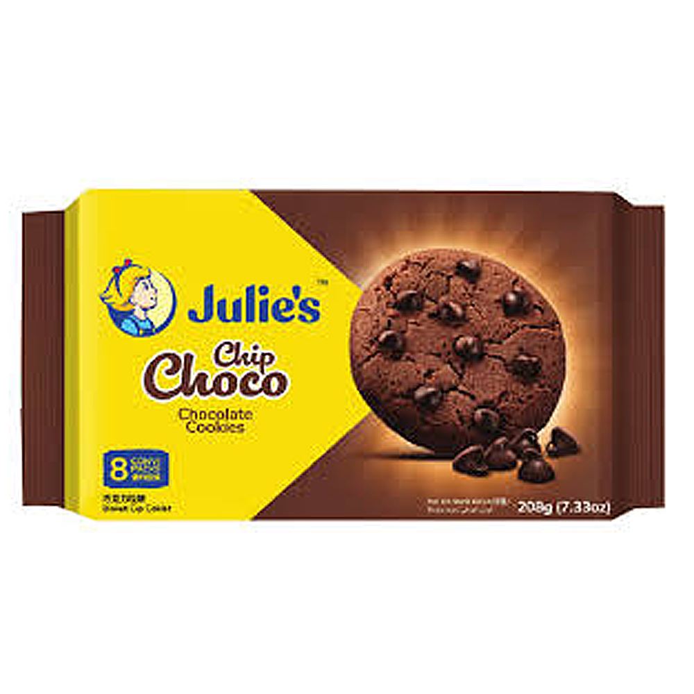 Julie's Chip Choco Cookies 208g