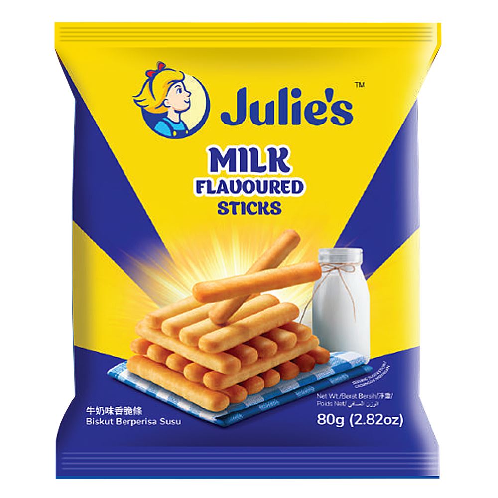 Julie's Milk Sticks 80g