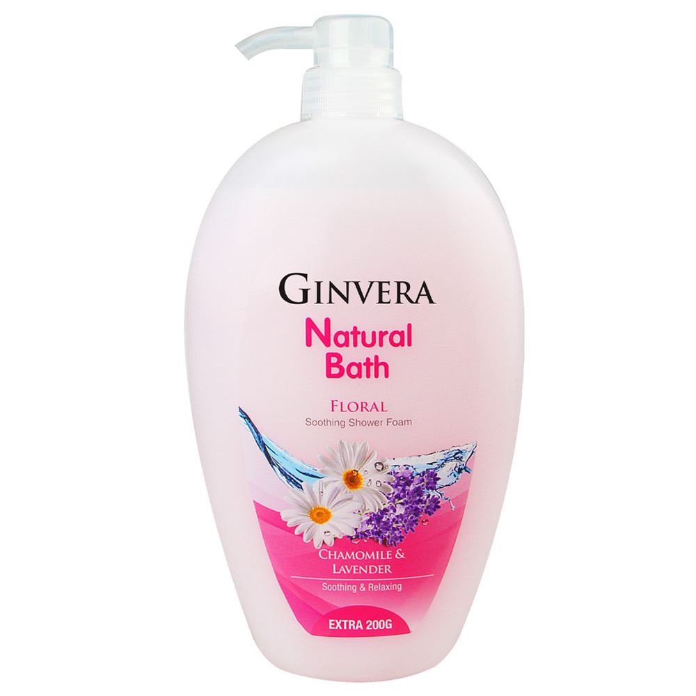 Ginvera Natural Bath Floral Shower Foam