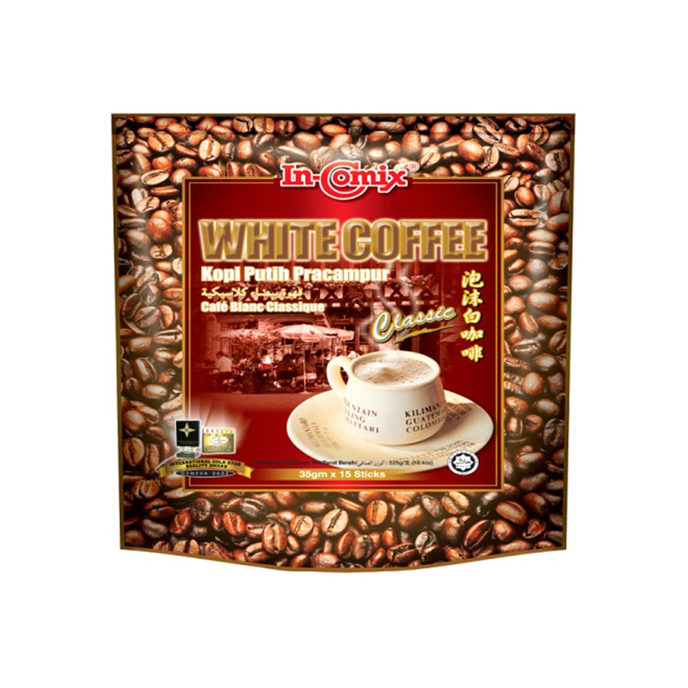 In-Comix Classic White Coffee - 15 Sachets