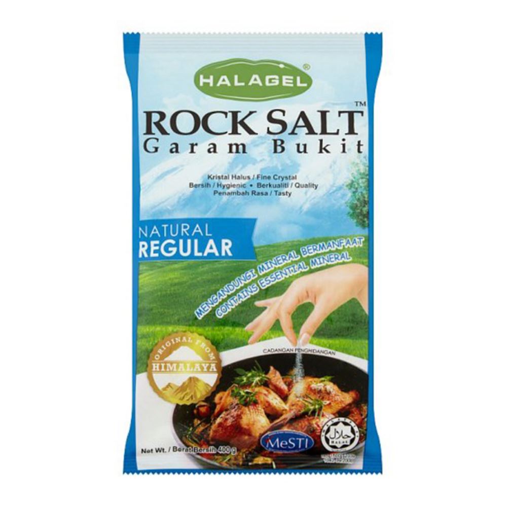 Halagel 400g Himalaya Crystal Rock Salt (Regular)
