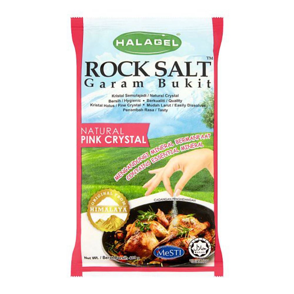 Halagel 400g Himalaya Crystal Rock Salt (Pink Crystal)