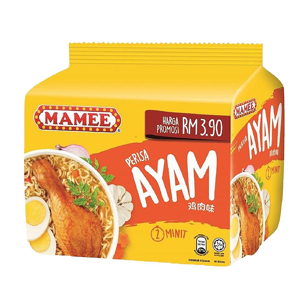 Mamee Premium Instant Noodle Chicken 8 x 5 x 80g