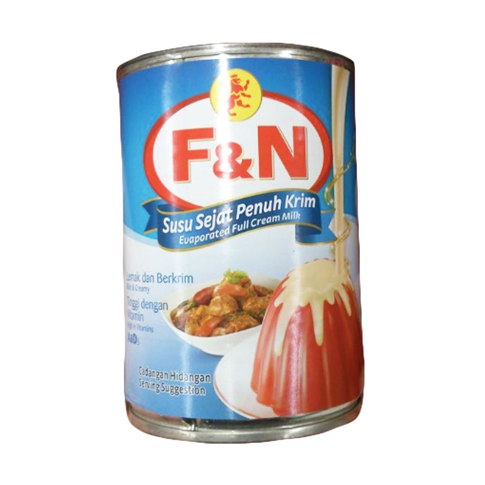 F&N Evaporated Full Cream Milk