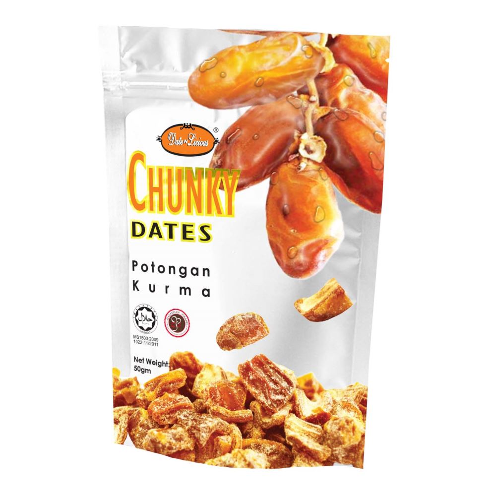 Date-Licious Chunky Dates 50gm - Pack