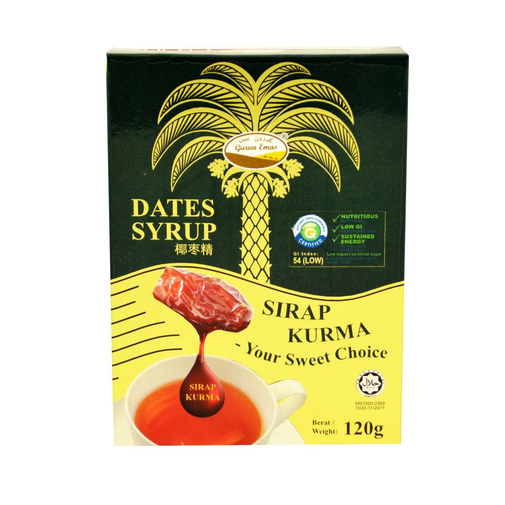 Gurun Emas Date Syrup Tree Box - 15gm x 8pcs