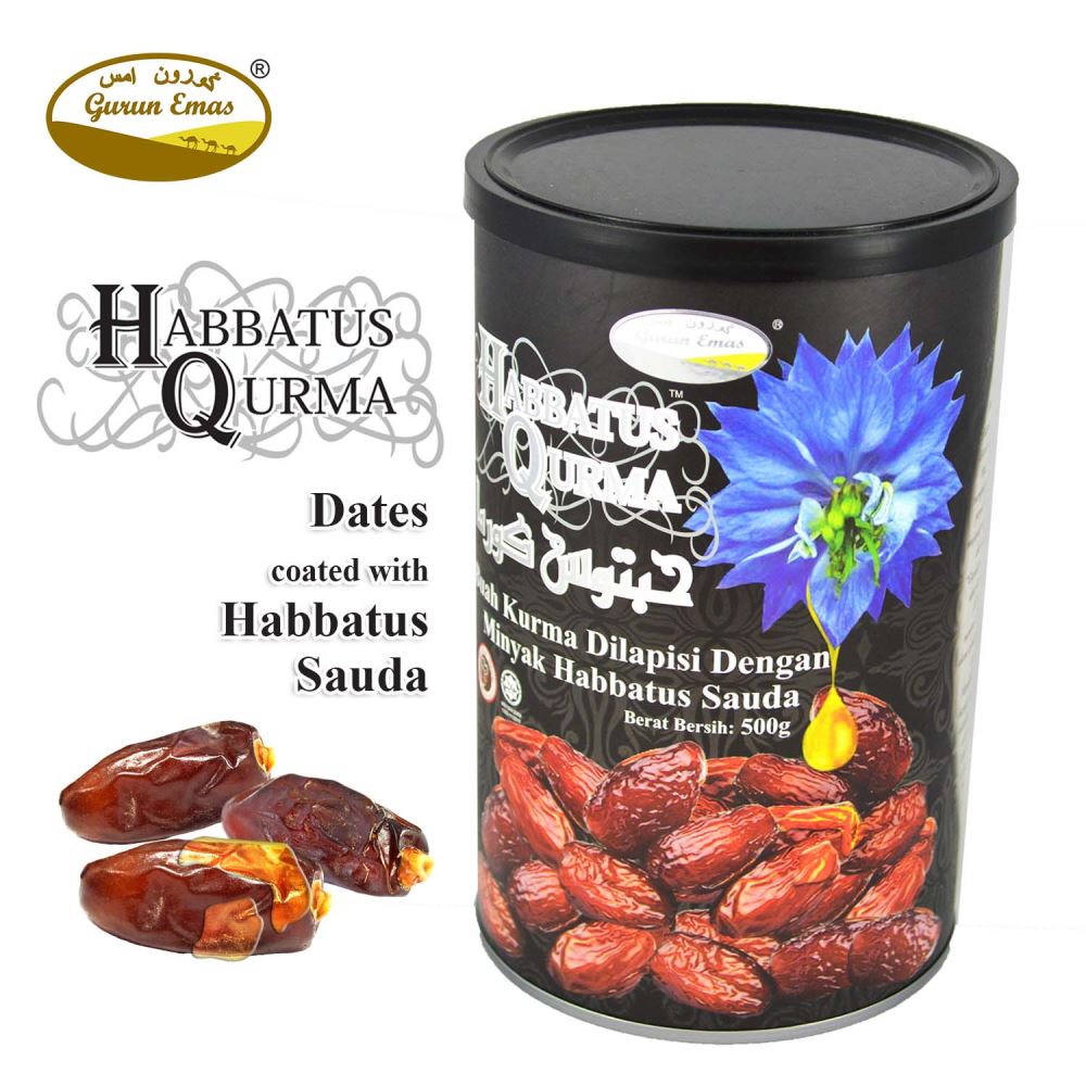 Gurun Emas Habbatus Qurma - (Dates with Black Cumin Seed Oil)