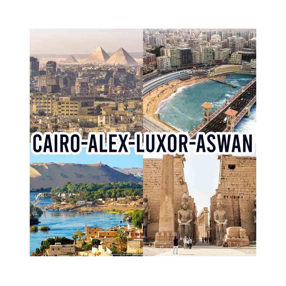 Cairo Alex Luxor Aswan
