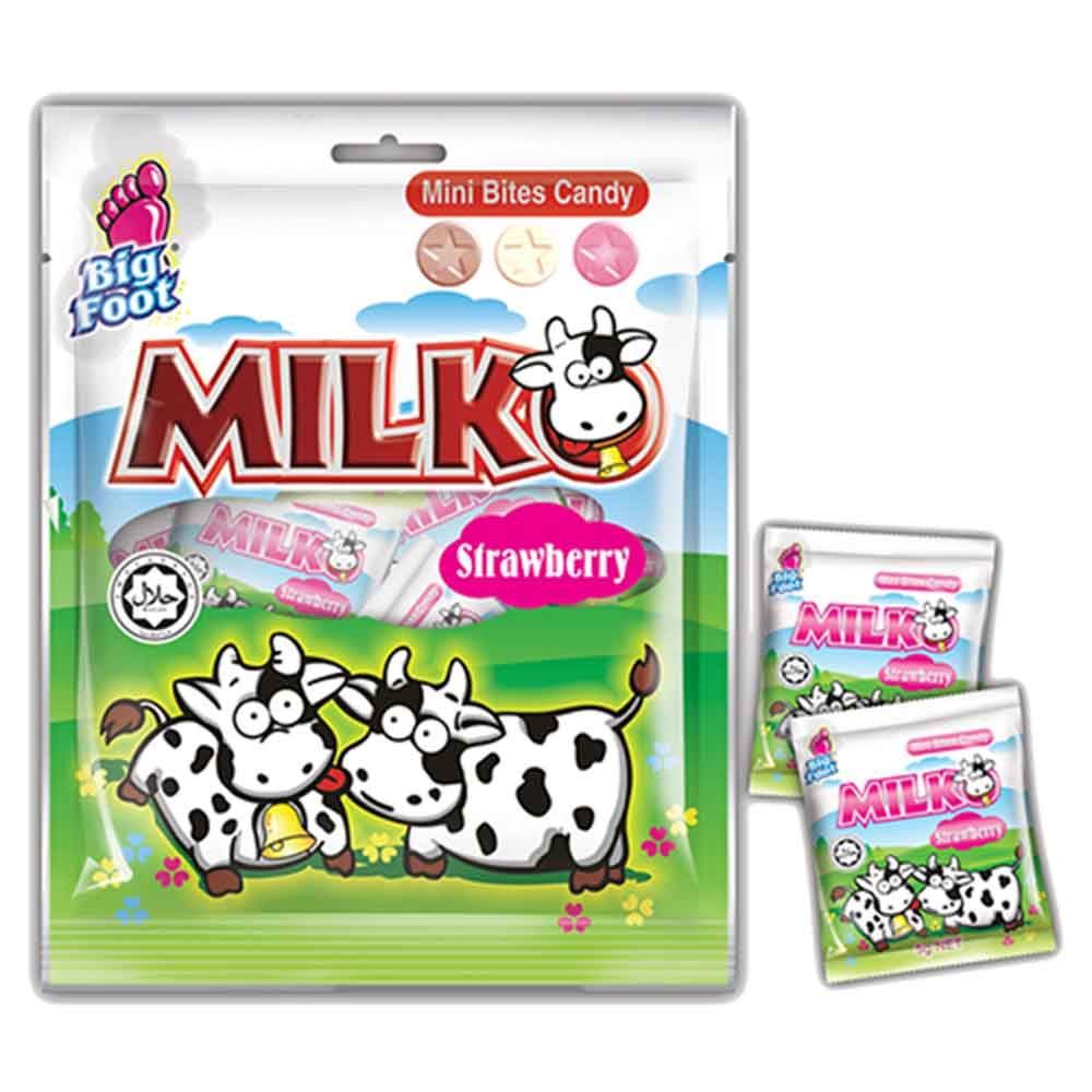 Milko Mini Bites Candy (Strawberry)