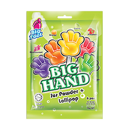 Big Hand Jus Powder + Lollipop (6 pcs)