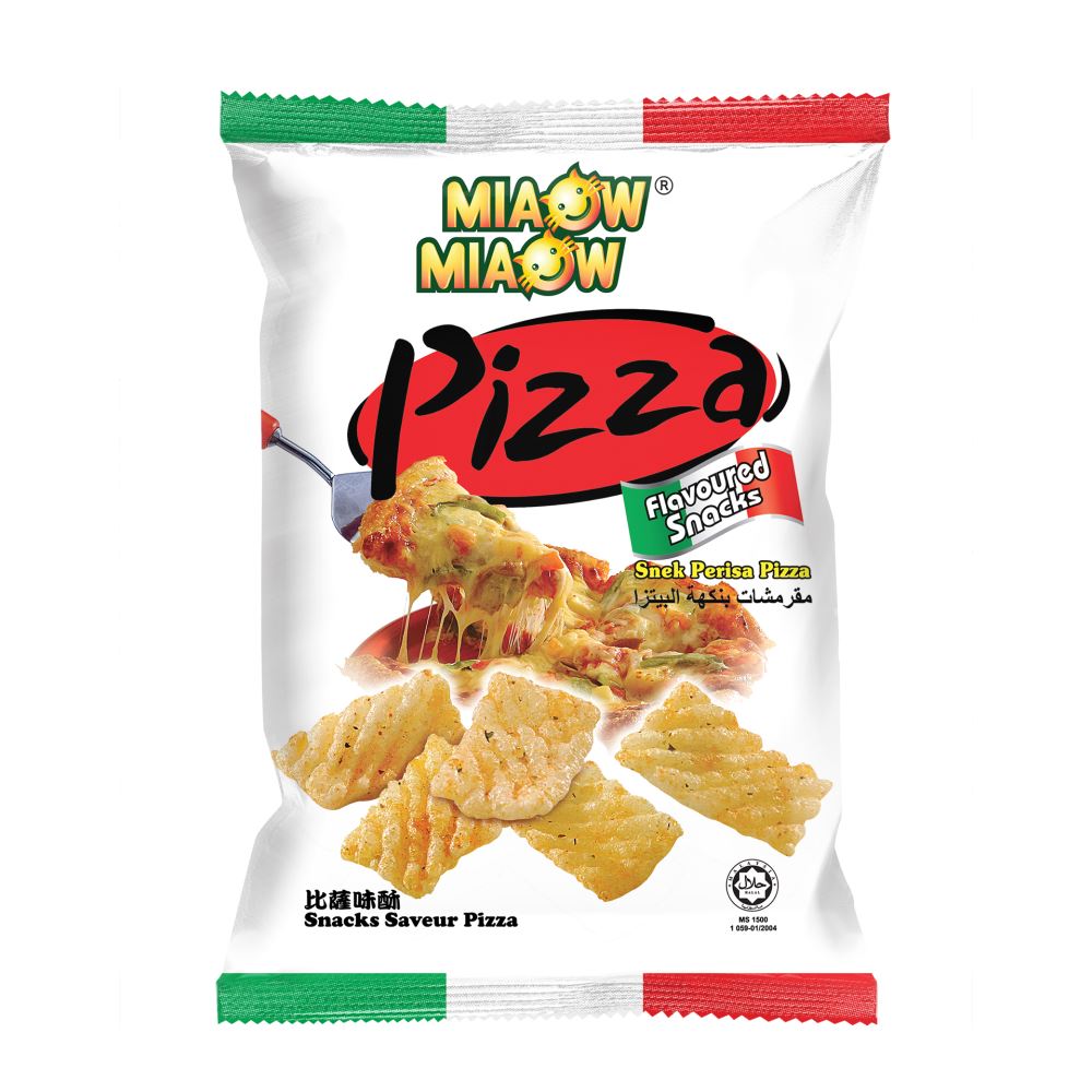 Miaow Miaow - Pizza Flavoured Snacks