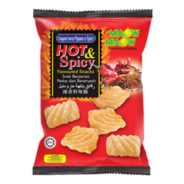 Miaow Miaow - Hot & Spicy Flavoured Snacks