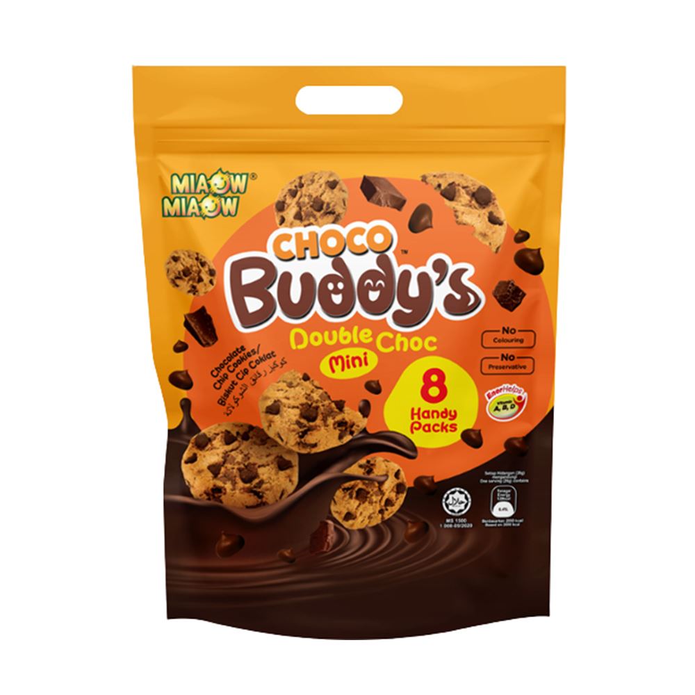 Miaow Miaow Choco Buddy’s Double Choc Mini – 26g