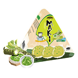 Maki Jasmine Rice Crackers - Wasabi