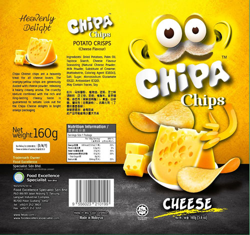 Chizzpa Chips Potato Crisps Original