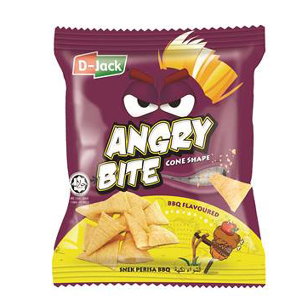 D-Jack Angry Bite BBQ Flavour | Halal Snacks Chips Malaysia