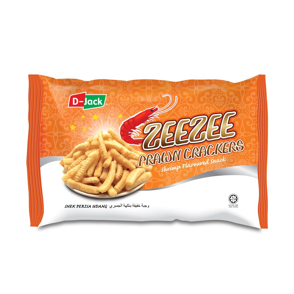 D-Jack Zeezee Prawn Cracker | Buy Halal Prawn Snack Malaysia
