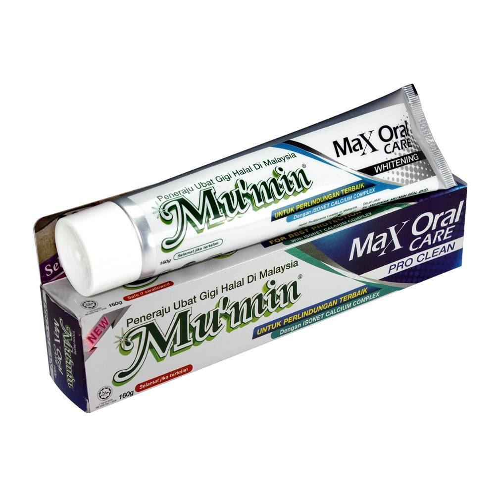 Mu'min Max Oral Care Toothpaste - Pro Clean