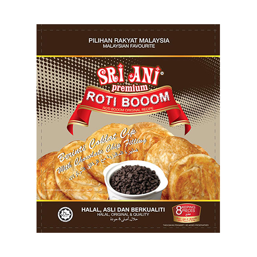 Sri Ani Premium Roti Booom With Chocolate chips Filling