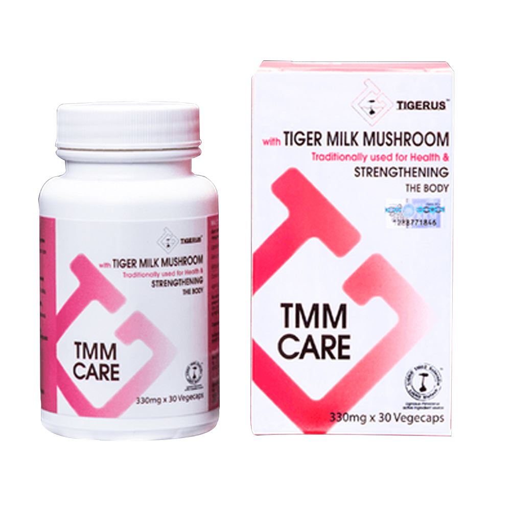 TMM CARE Tiger Milk Mushroom 30 capsules | Halal Healthcare Supplements