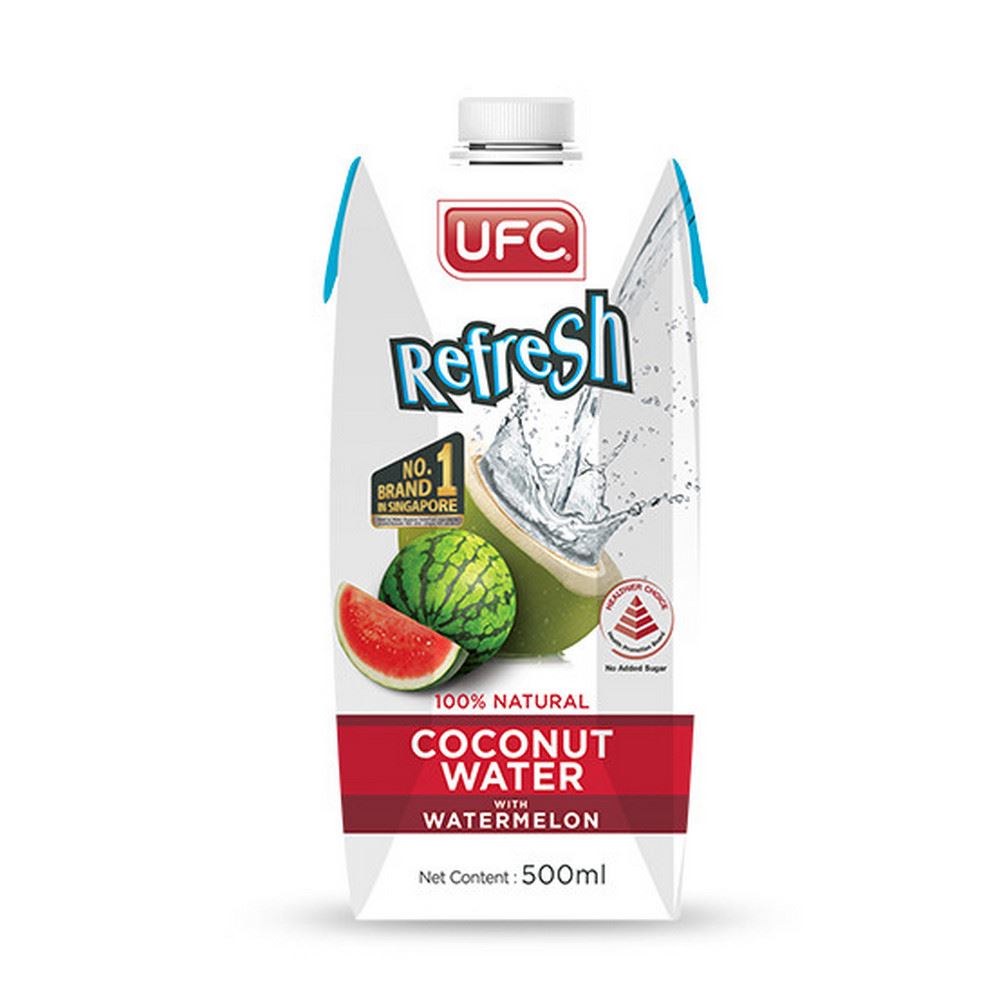 UFC Refresh Coconut Water with Watermelon
