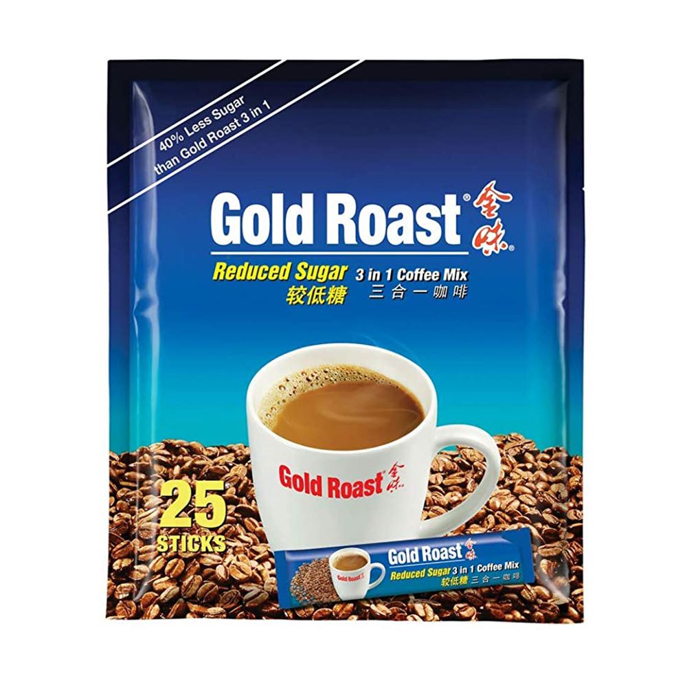 Gold Roast Reduced Sugar 3 in 1 Coffeemix