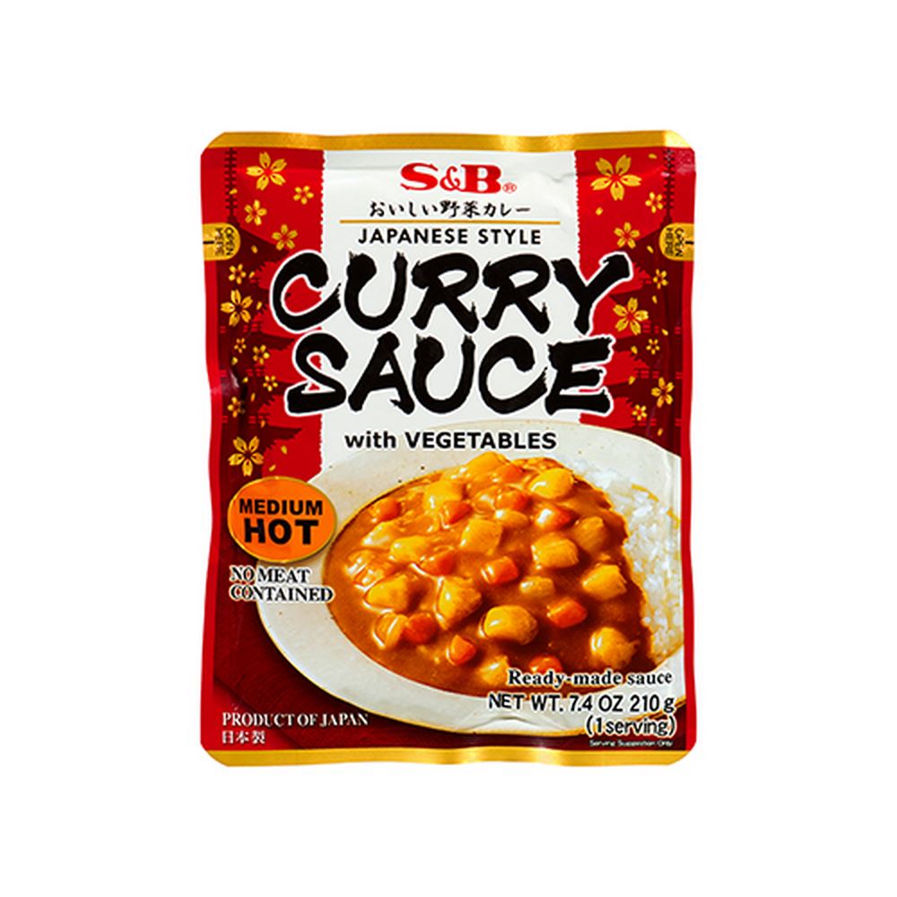 Curry Sauce with Vegetables Medium Hot 210g