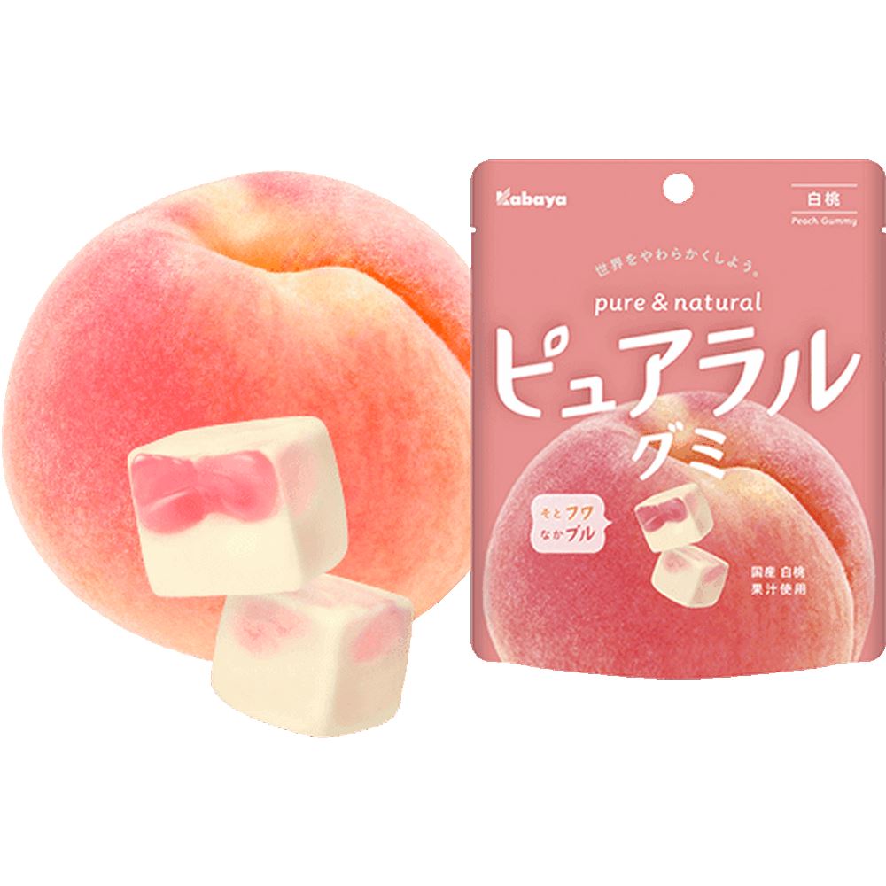 Pureral Gummy White Peach
