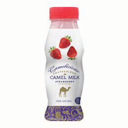 Flavored Camel Milk: Strawberry