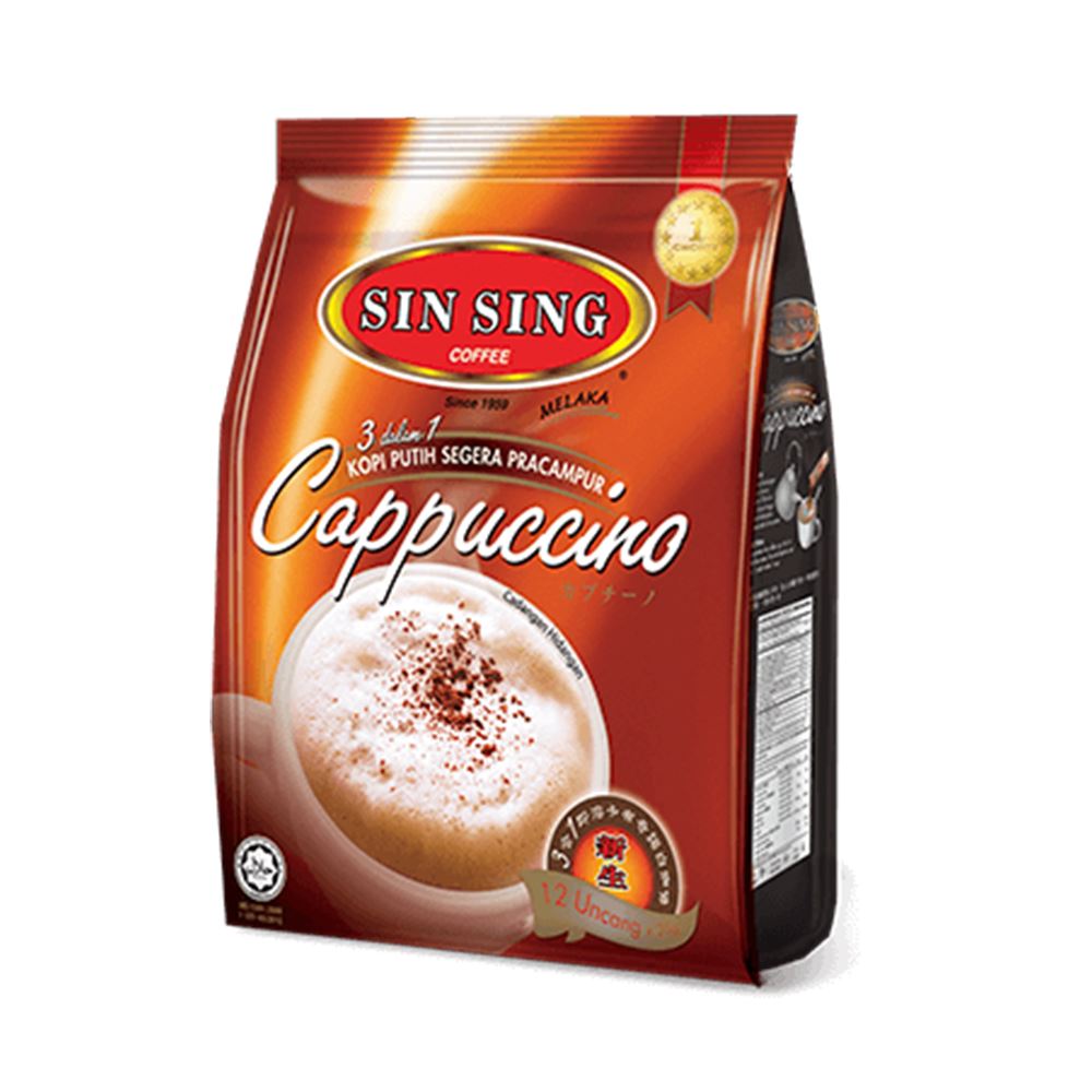 White Coffee Cappuccino 3 in 1