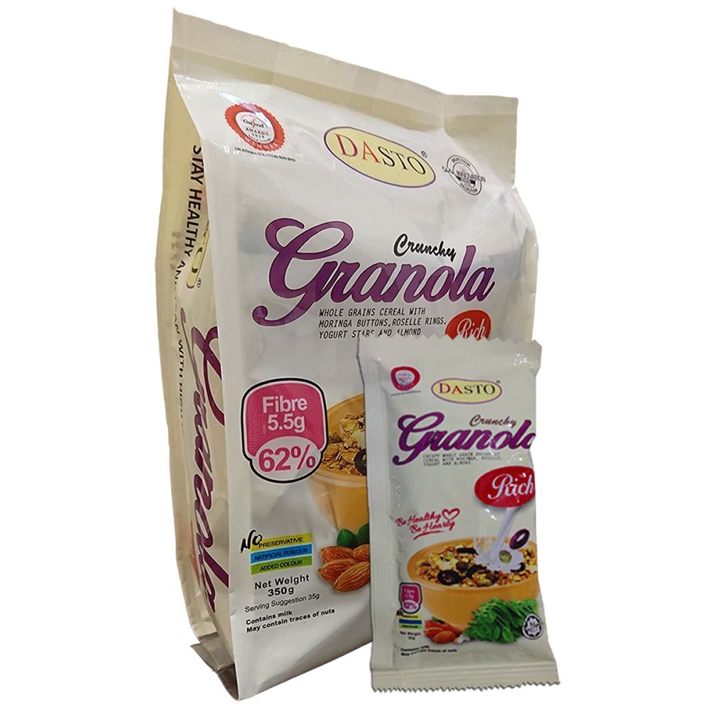 DASTO Granola Rich | Halal Rich Granola Manufacturer Malaysia