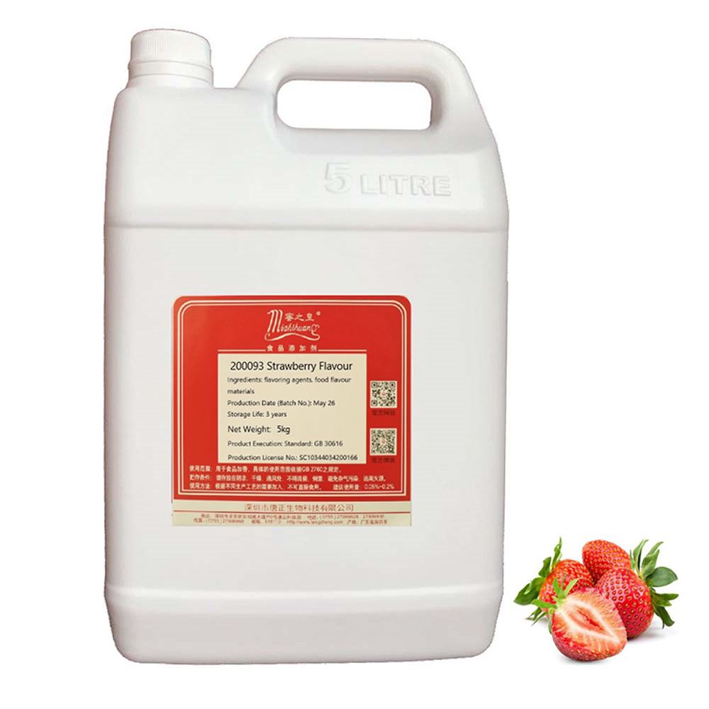 Strawberry Flavor Liquid Essence Concentrated Fruit Flavour for Juice Candy Dairy