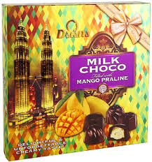 Milk Choco Filled With Mango Praline