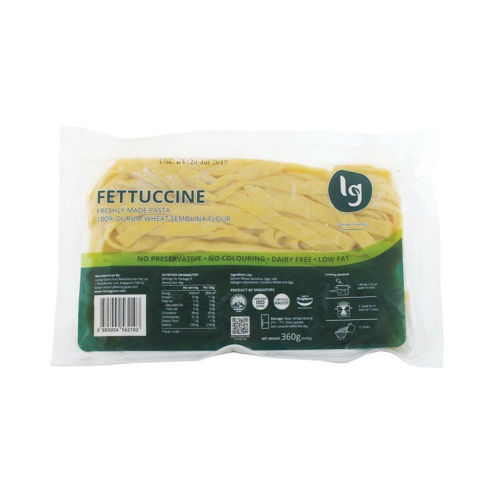 Fettuccine 360g Fresh Pasta