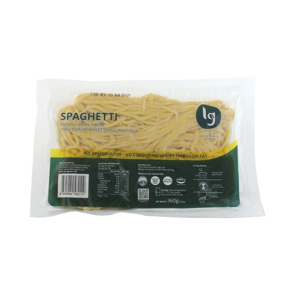 Spaghetti 360g Fresh Pasta