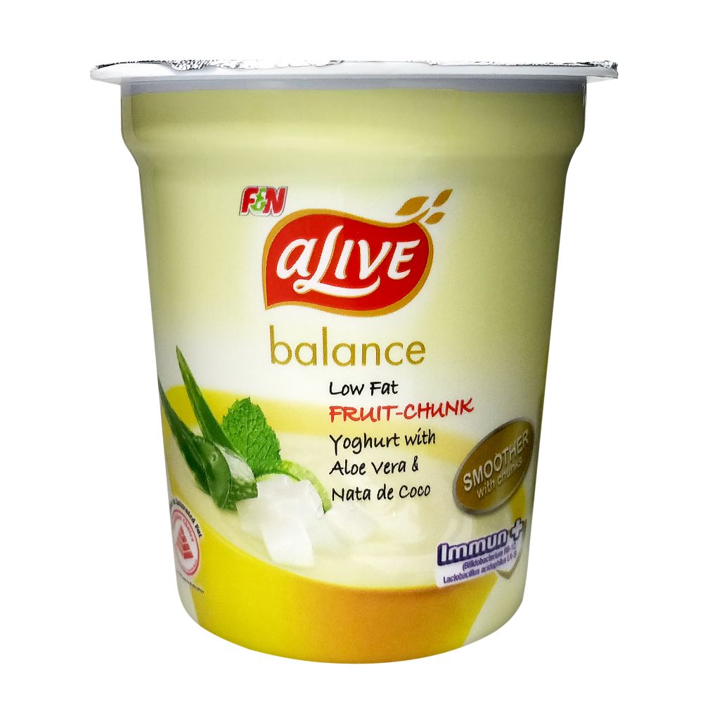 Yoghurt Low Aloe Vera & Nata De Coco (Chilled)