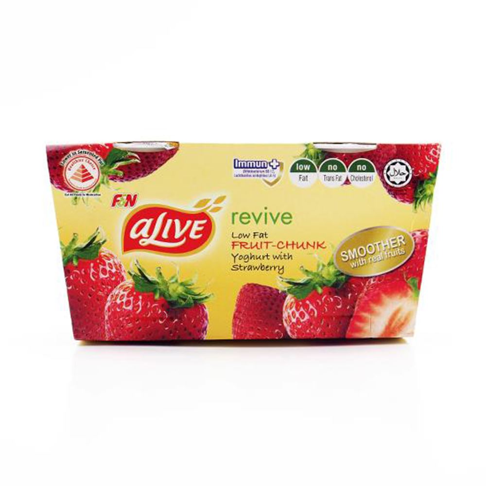 Yoghurt Low Fat Strawberry (Chilled)