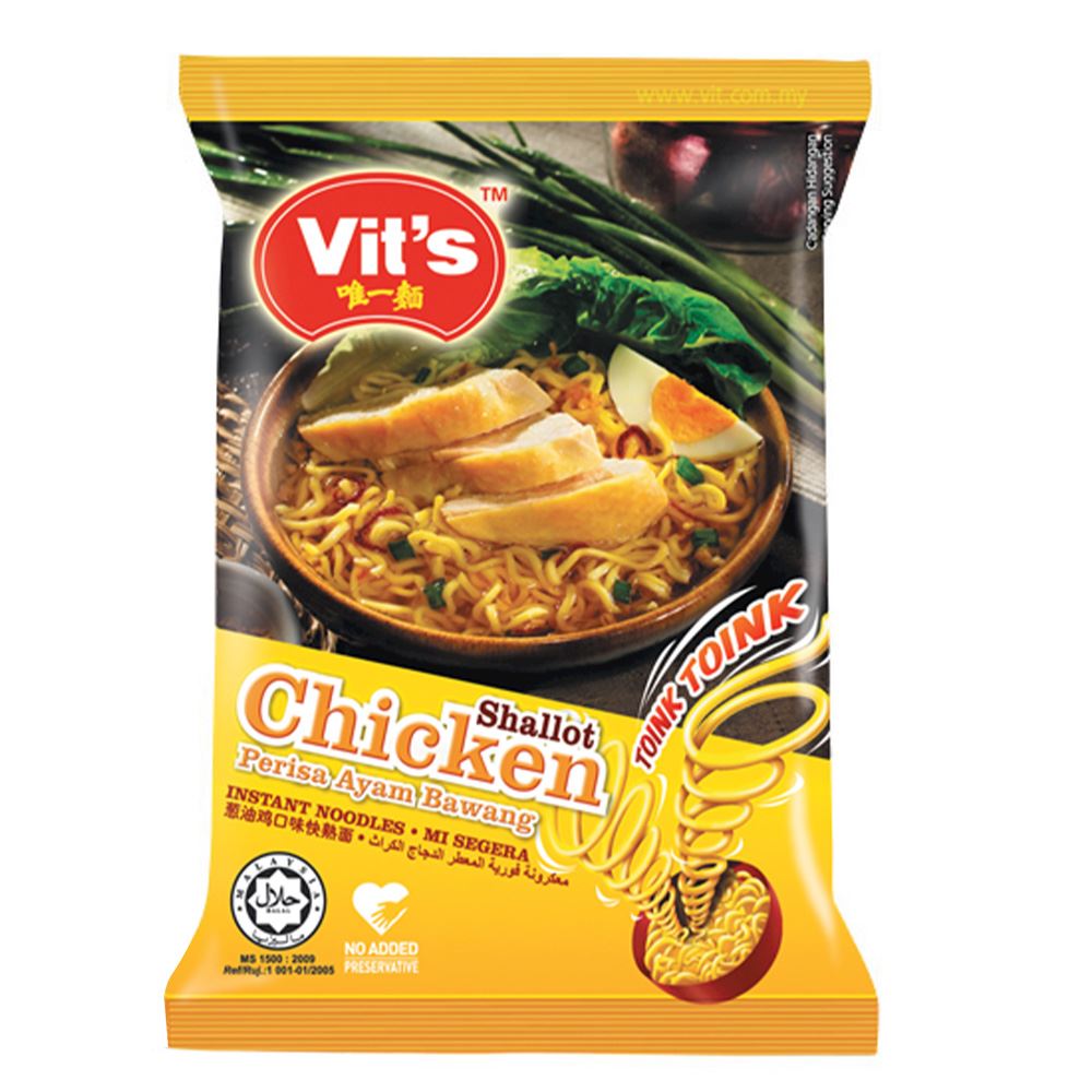 Vit's Instant Noodle Shallot Chicken Flavour
