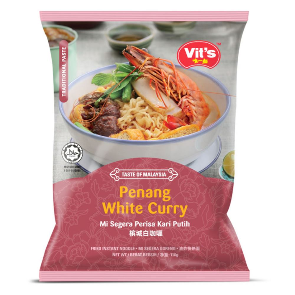 Vit's Premium Instant Noodles Penang White Curry Mee