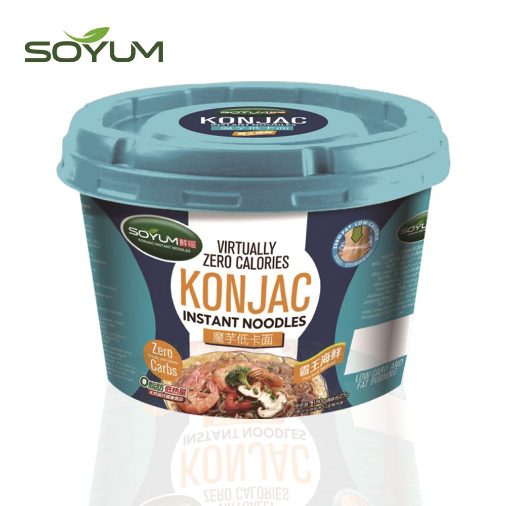 Low calories weightloss instant konjac noodles (OEM package) 