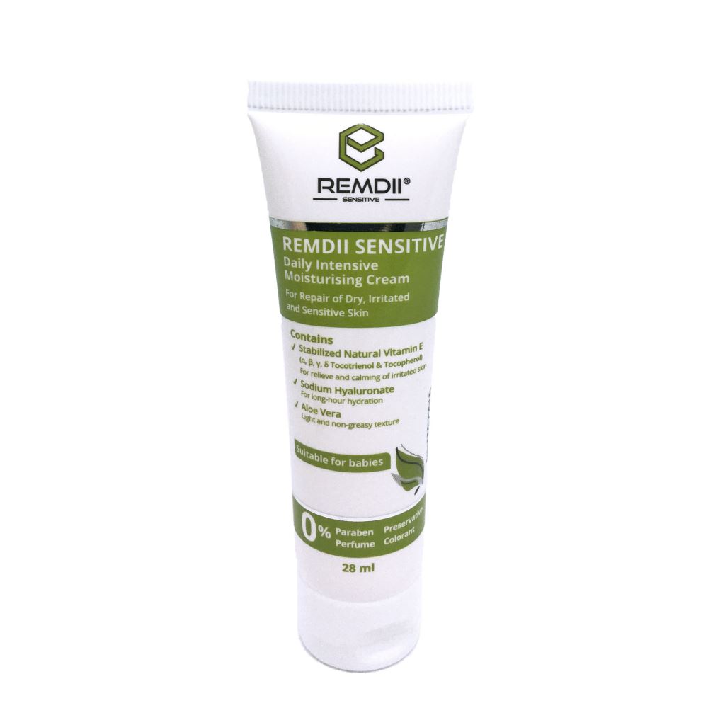 [ECZEMA Skincare] Sensitive Daily Intensive Moisturising Cream 28ml | Daily Sensitive Moisturiser